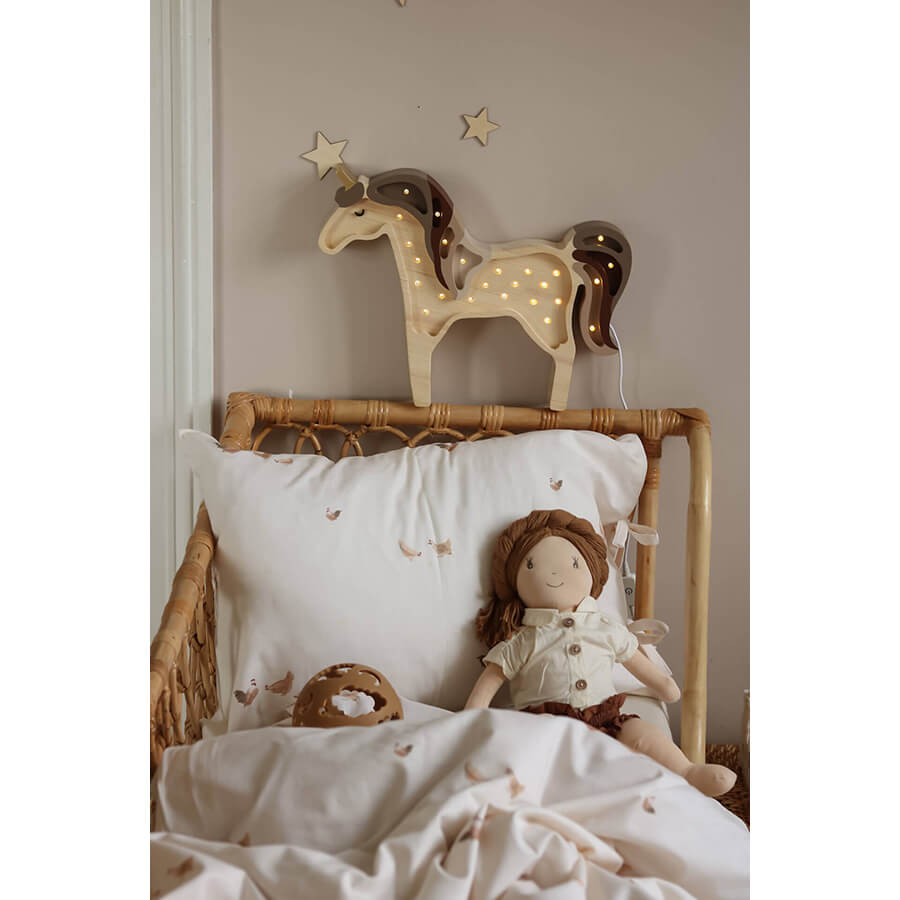 Little Lights - Kinderlampe "Unicorn Lamp - Cappuccino"