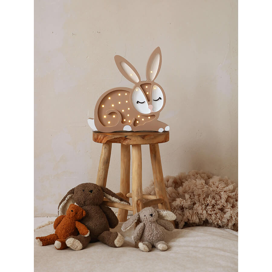 Little Lights - Kinderlampe "Bunny Lamp - Chocolate"