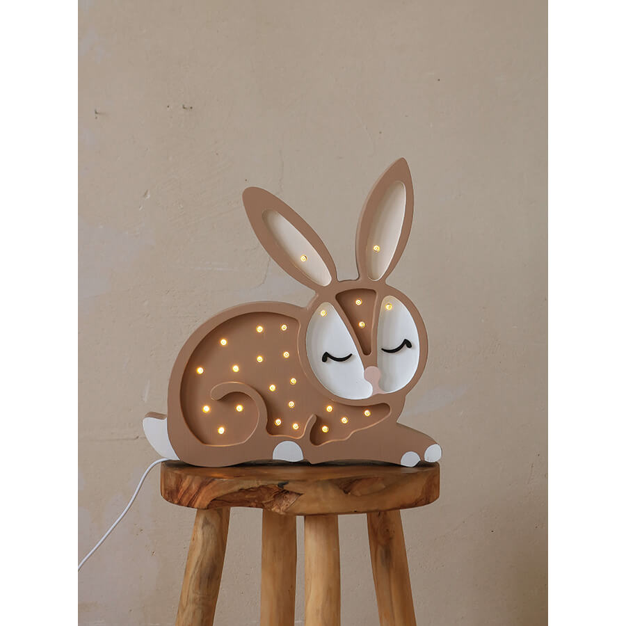 Little Lights - Kinderlampe "Bunny Lamp - Chocolate"