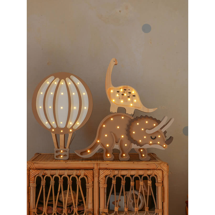 Little Lights - Kinderlampe "Hot Air Baloon Lamp - Light Brown"