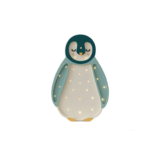 Little Lights - Kinderlampe "Baby Penguin Lamp - Teal"