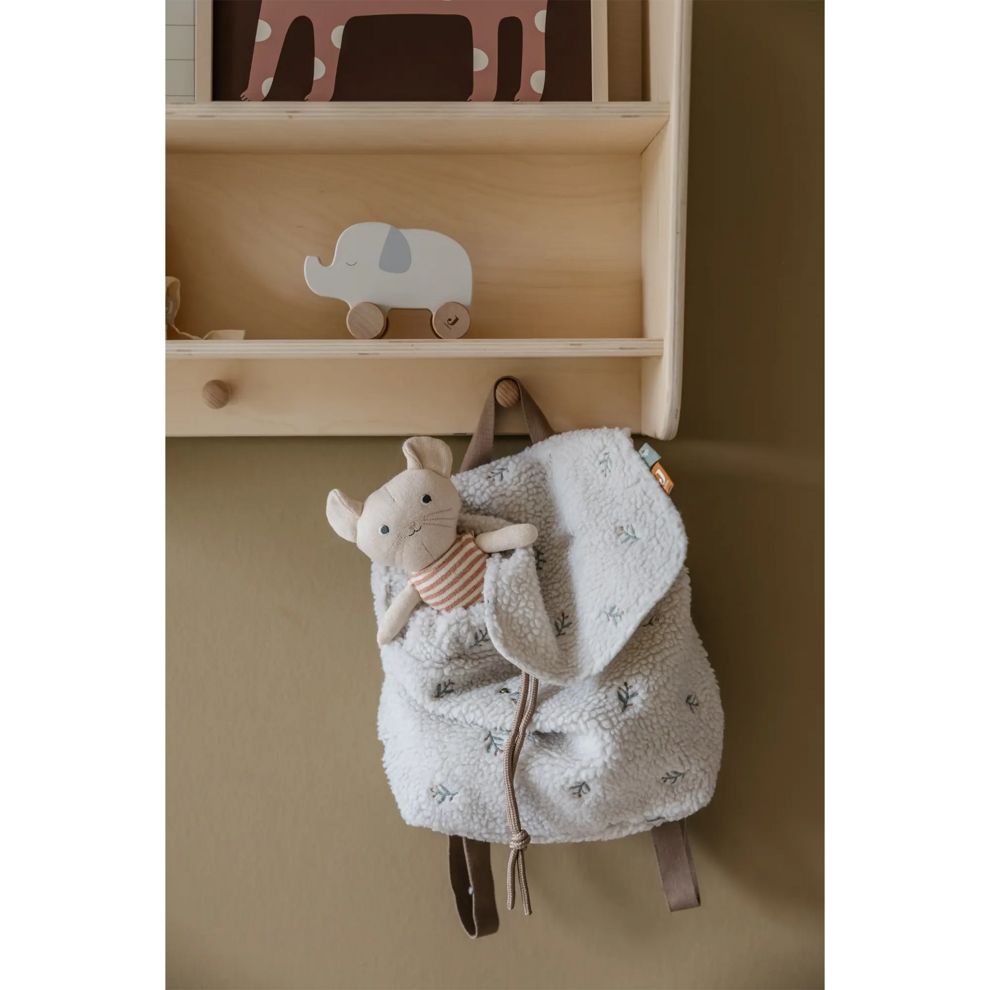 Little Otja – Kuscheltier „Mouse Bertina“, Bio-Baumwolle handgefertigt