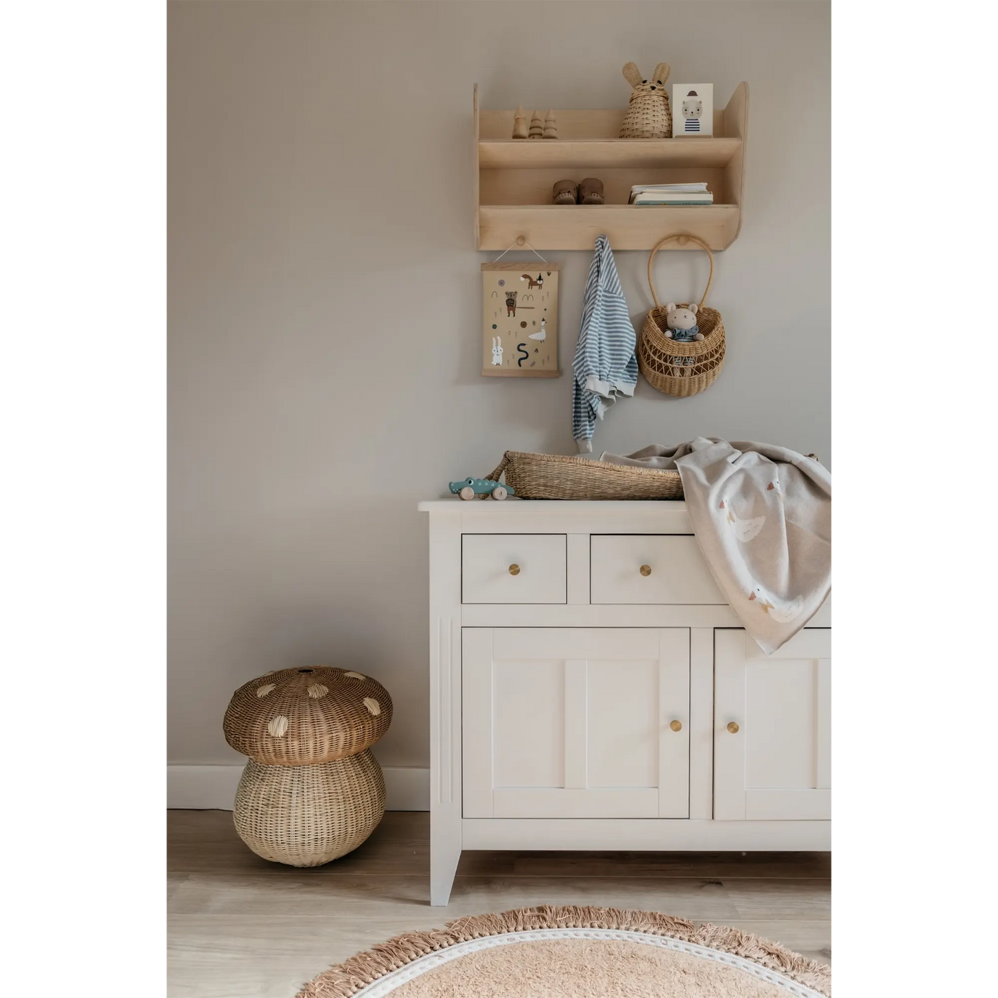 Little Otja – Kuscheltier „Bear Lorem“ aus Bio-Baumwolle