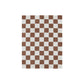 Lorena Canals - Teppich Karo Toffee 120x160cm Waschbar