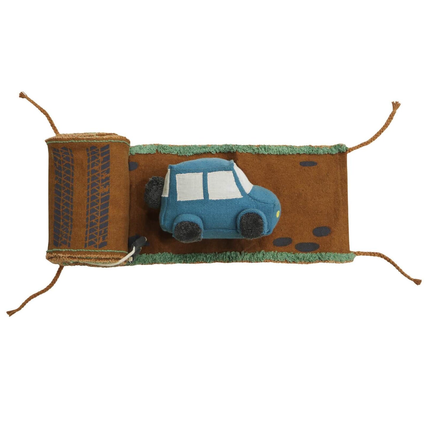 Lorena Canals - Xl Stoff-Spielstrasse "Ride & Roll" Mit Auto 400cm