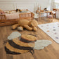 Lorena Canals - Kinderteppich Biene "Bee" 150cm Waschbar
