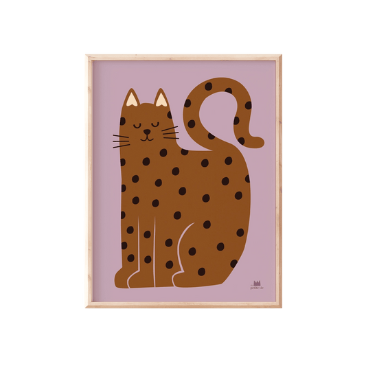 Ma Petite Vie – Design Poster "Cat" 30×40 cm, Kinderzimmer