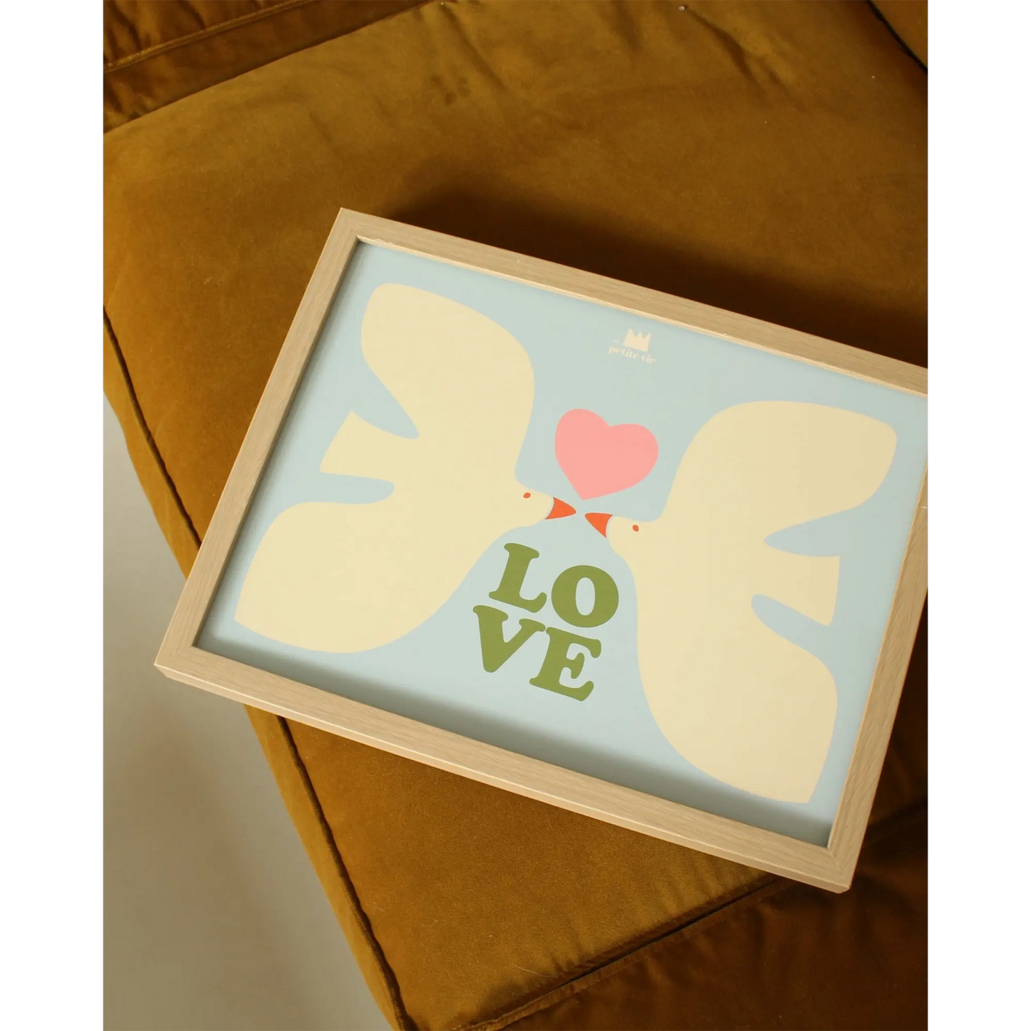 Ma Petite Vie – Design Poster "Birds of Love" 30×40 cm, Kinderzimmer