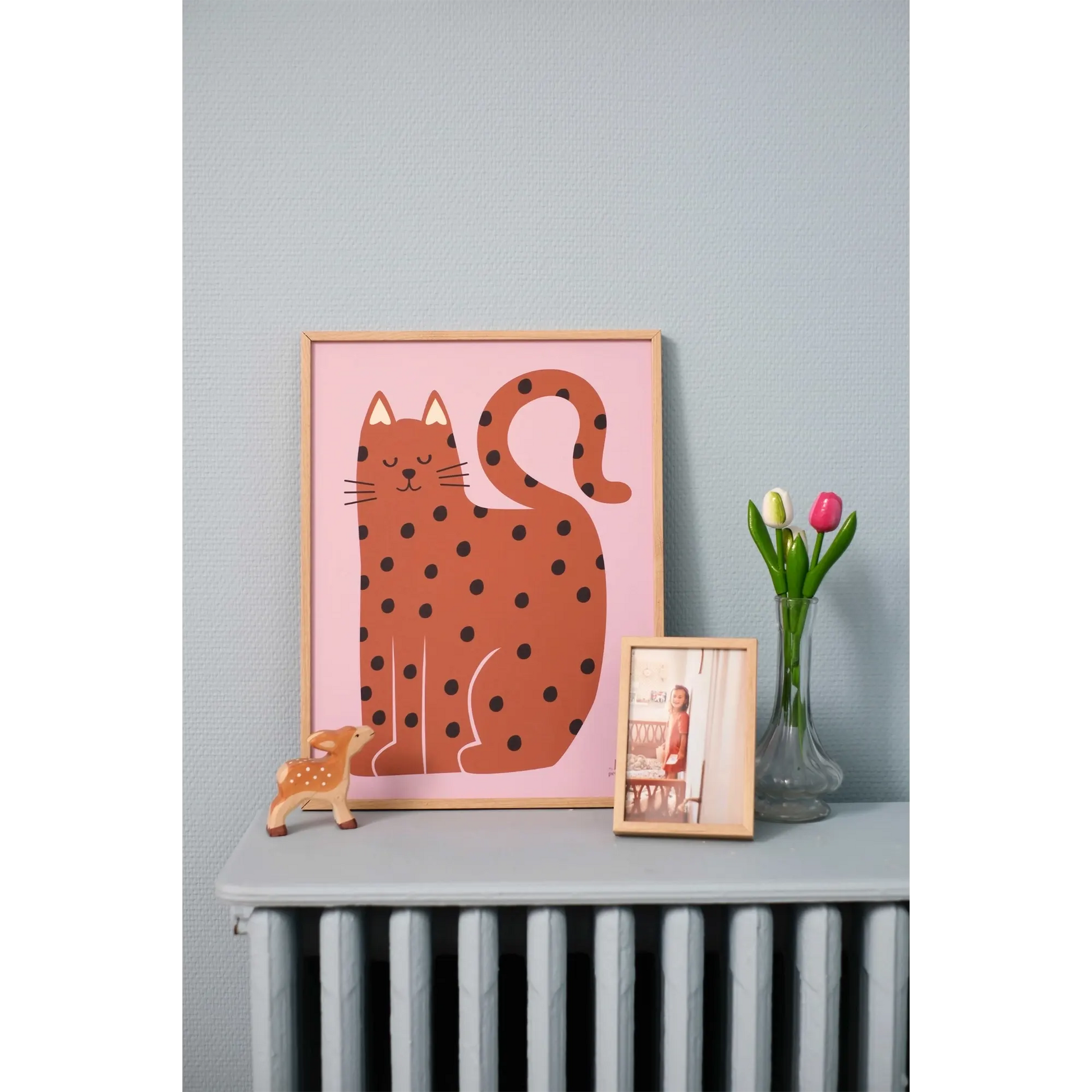 Ma Petite Vie – Design Poster "Cat" 30×40 cm, Kinderzimmer