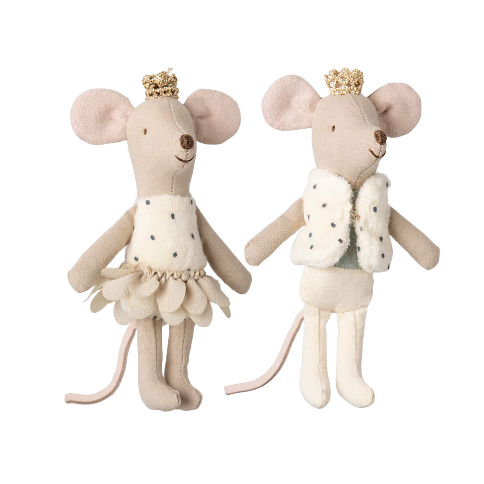 Maileg - Königliche Zwillingsmäuse, kleine Schwes. & Brud Maus