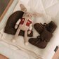 Main Sauvage - Babyschuhe "Dark Mocha", Babysocken, Strickschuhe Baby