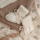 Main Sauvage - Babyschuhe "Ecru", Babysocken, Strickschuhe Baby