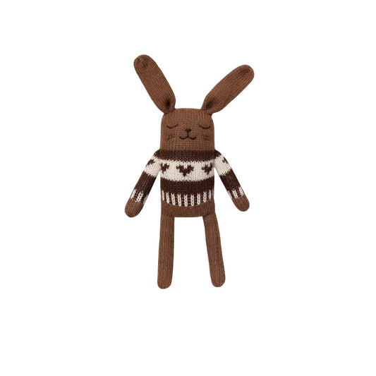 Main Sauvage - Kuscheltier "Bunny - Jaquard Sweater"