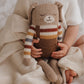 Main Sauvage - Kuscheltier "Large Bunny - Rainbow Sweater"