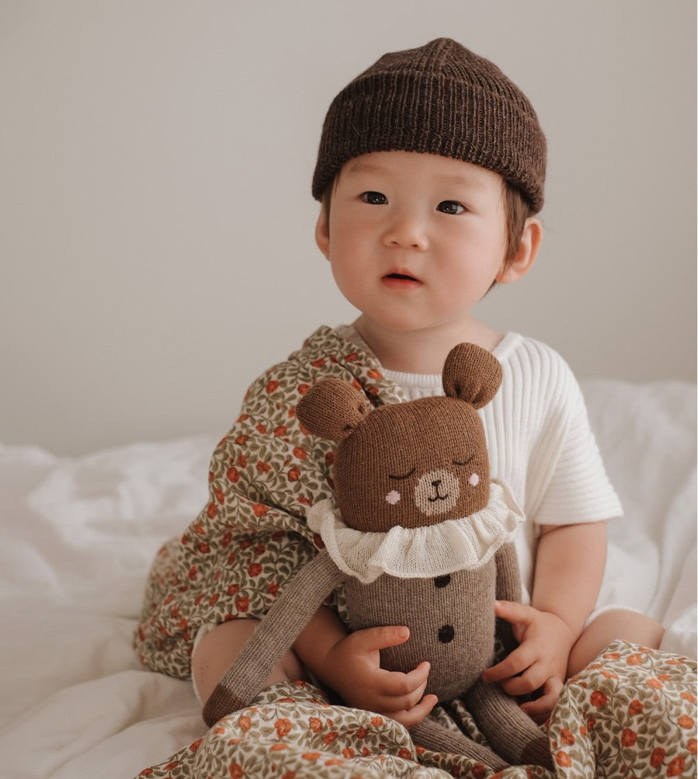 Main Sauvage - Kuscheltier "Large Teddy - Oat Pyjamas"
