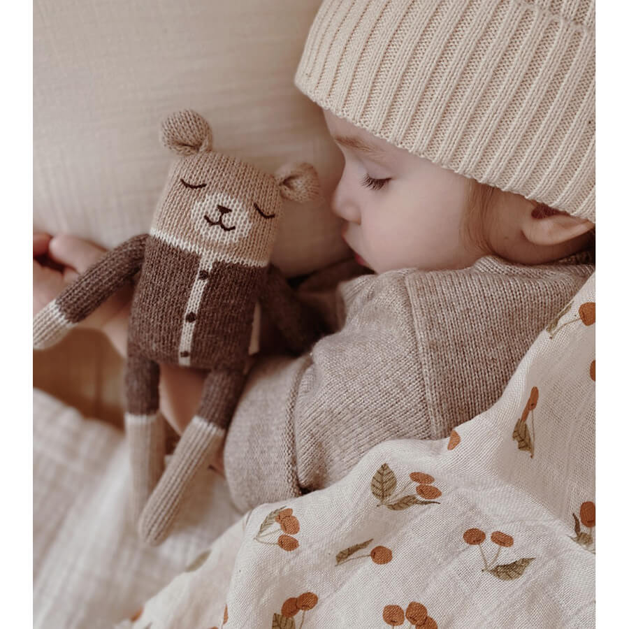 Main Sauvage - Kuscheltier "Teddy - Mocha Romper"