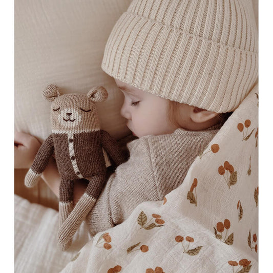 Main Sauvage - Kuscheltier "Teddy - Mocha Romper"