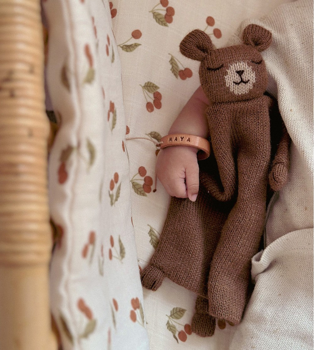 SCHMUSETUCH AUS BABY-ALPAKAWOLLE TEDDY