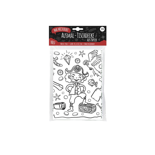 Mal Mich Bunt - Ausmal-Tischdecke Pirat