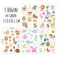 Mal Mich Bunt - Kindertattoo Set Tiere