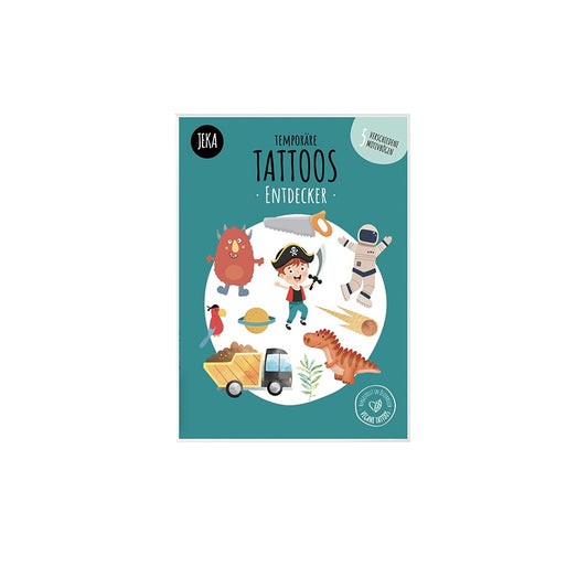 Mal Mich Bunt - Kindertattoo Set Entdecker