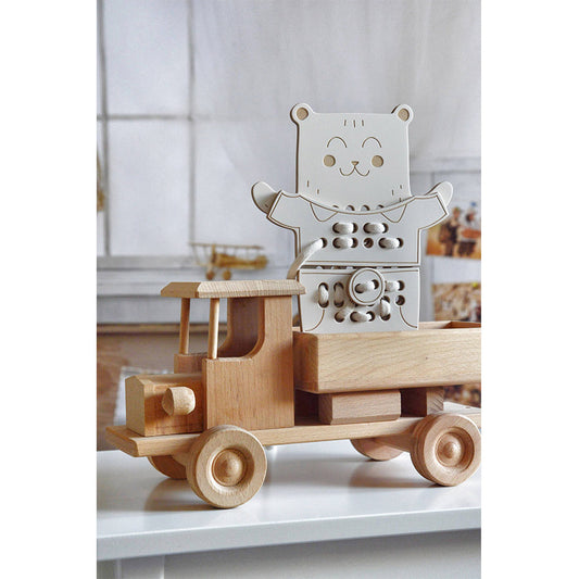 Milin - Fädelspiel Mr. Teddybär