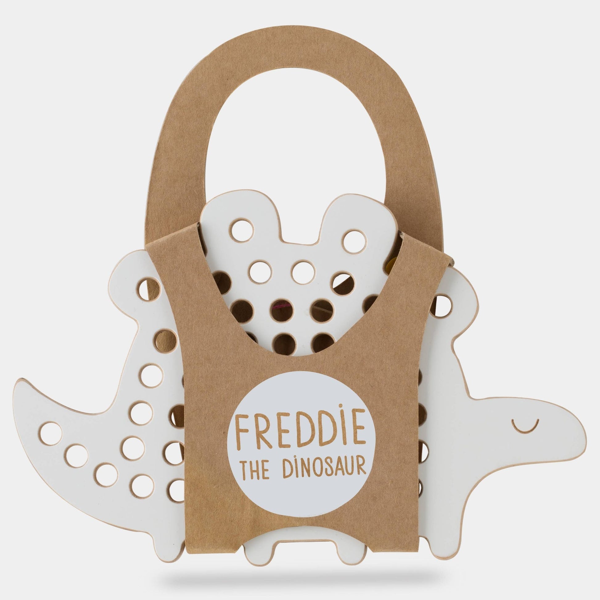 Milin - Fädelspiel Freddie der Dinosaurier