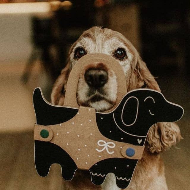 Milin - Kreidetafel Hund