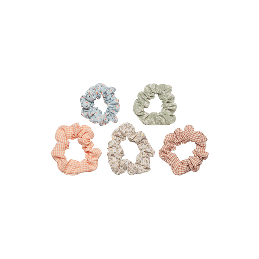 Mimi & Lula - Haargummis "Floral Scrunchies", 5er Set