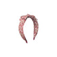 Mimi & Lula - Haarreif "Floral Edie Bow Alice - Burgundy"