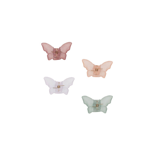 Mimi & Lula - Haarklammern "Frosted Butterfly", 4er Set
