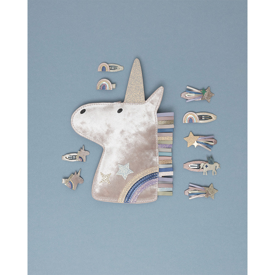 Mimi & Lula - Haarspangen "Celeste Unicorn", 8er Set