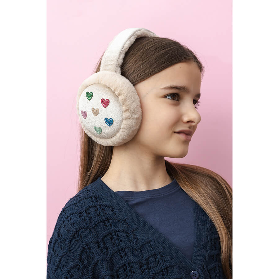 Mimi & Lula - Ohrenwärmer / Ohrenschützer "Jazzy Heart" für Kinder