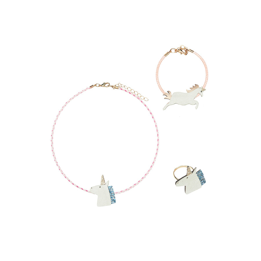 Mimi & Lula - Schmuck-Set "Unicorn", 3 tlg. 