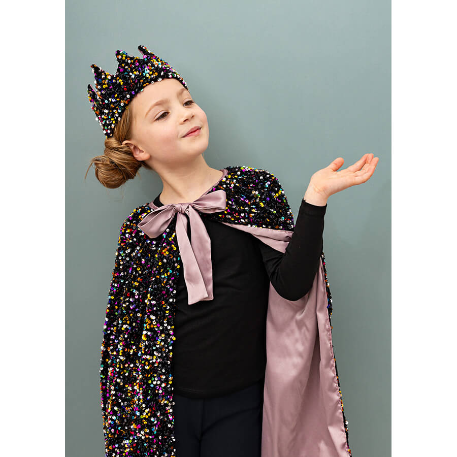 Mimi & Lula - Umhang "Rainbow Dazzle Sequin Cape"