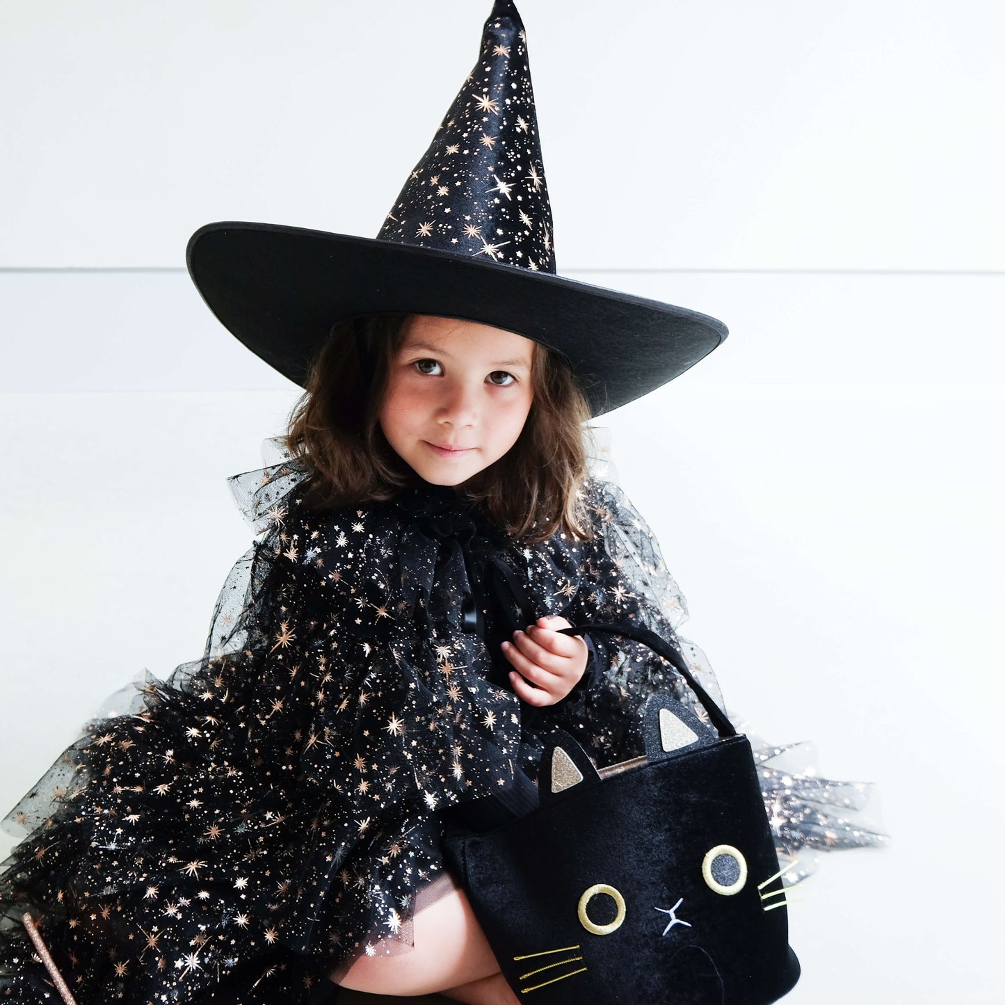 Mimi & Lula - Umhang für Kinder "Ruffle Aurora Witch Cape", Halloween