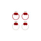 Mimi & Lula - Haargummis "Pom Pom Cherries", 4er Set