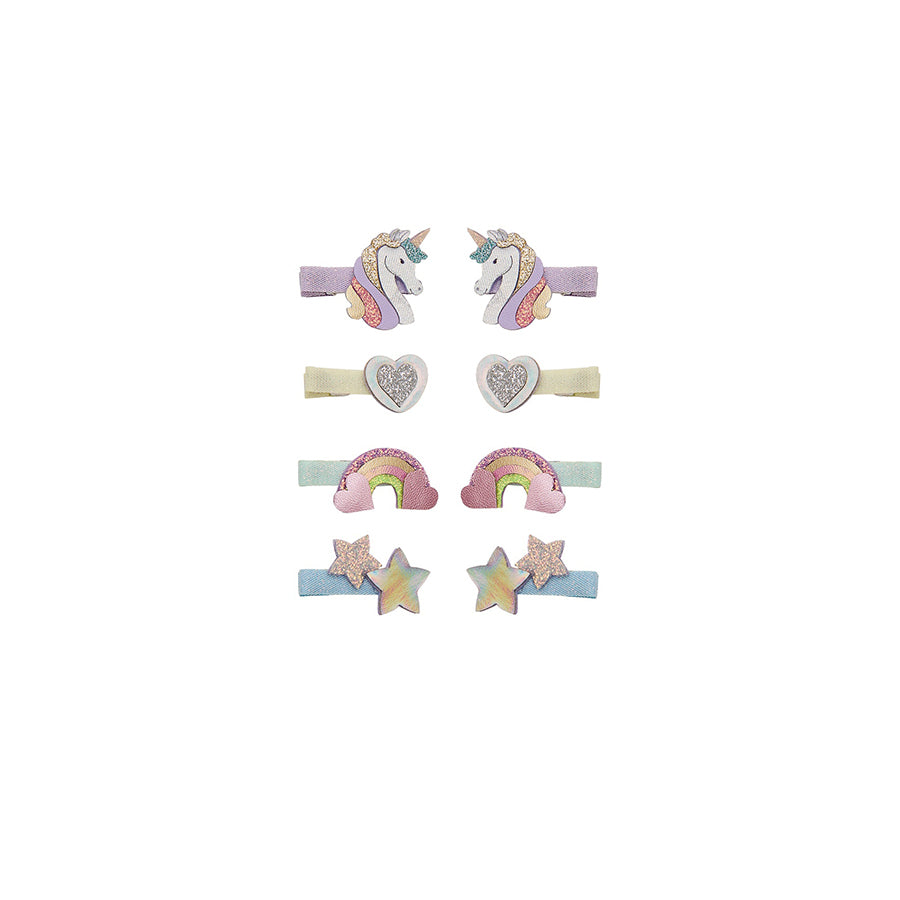 Mimi & Lula - Haarspangen "Dreamy Unicorn", 8er Set