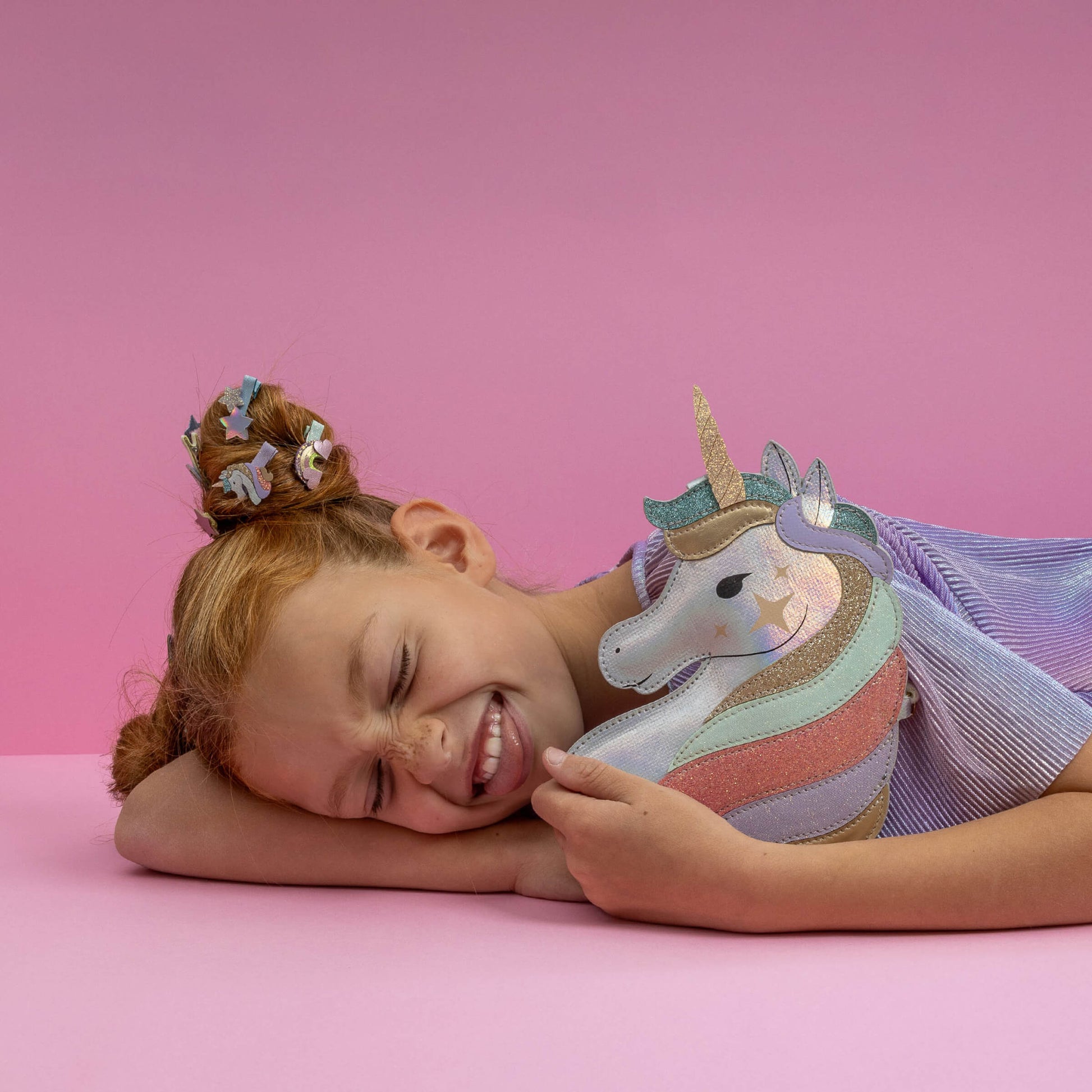 Mimi & Lula - Haarspangen "Dreamy Unicorn", 8er Set