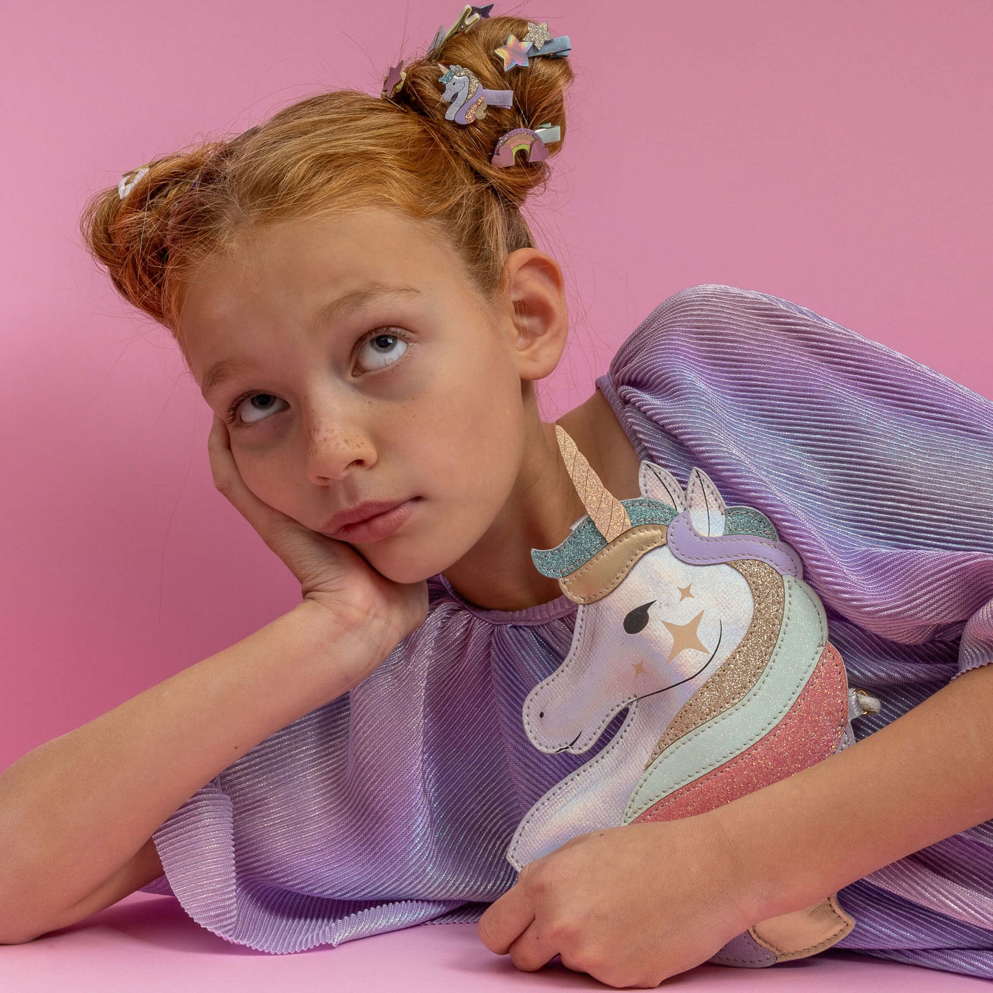Mimi & Lula - Haarspangen "Dreamy Unicorn", 8er Set