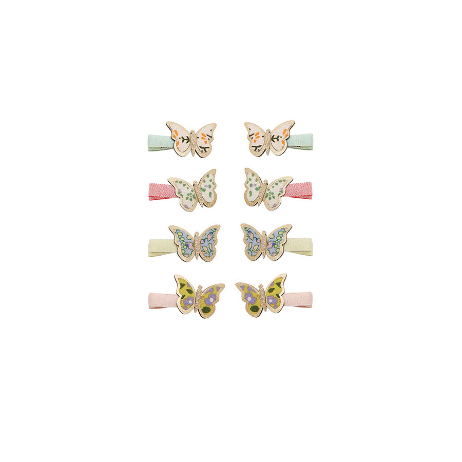 Mimi & Lula - Haarspangen "Floral Butterfly", 8er Set