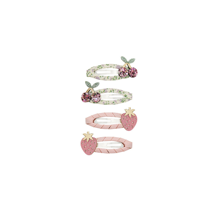 Mimi & Lula - Haarspangen "Summer Fruit", 4er Set