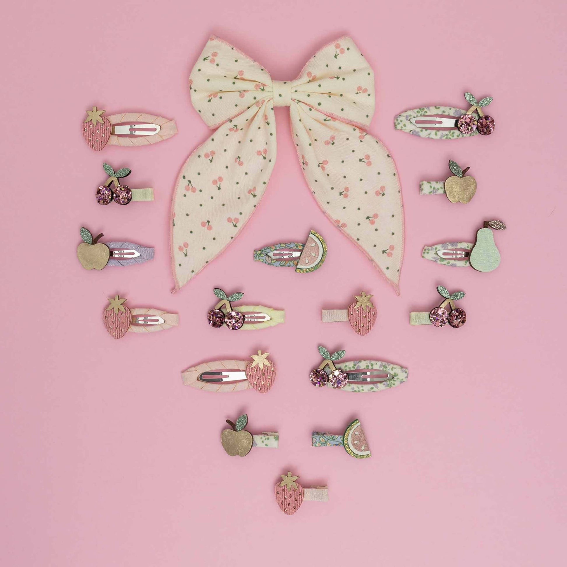 Mimi & Lula - Haarspangen "Summer Fruit", 5er Set