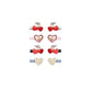 Mimi & Lula - Haarspangen "Red Cherries", 8er Set