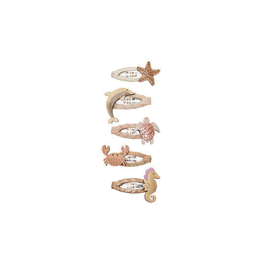 Mimi & Lula - Haarspangen "Ocean Life", 5er Set