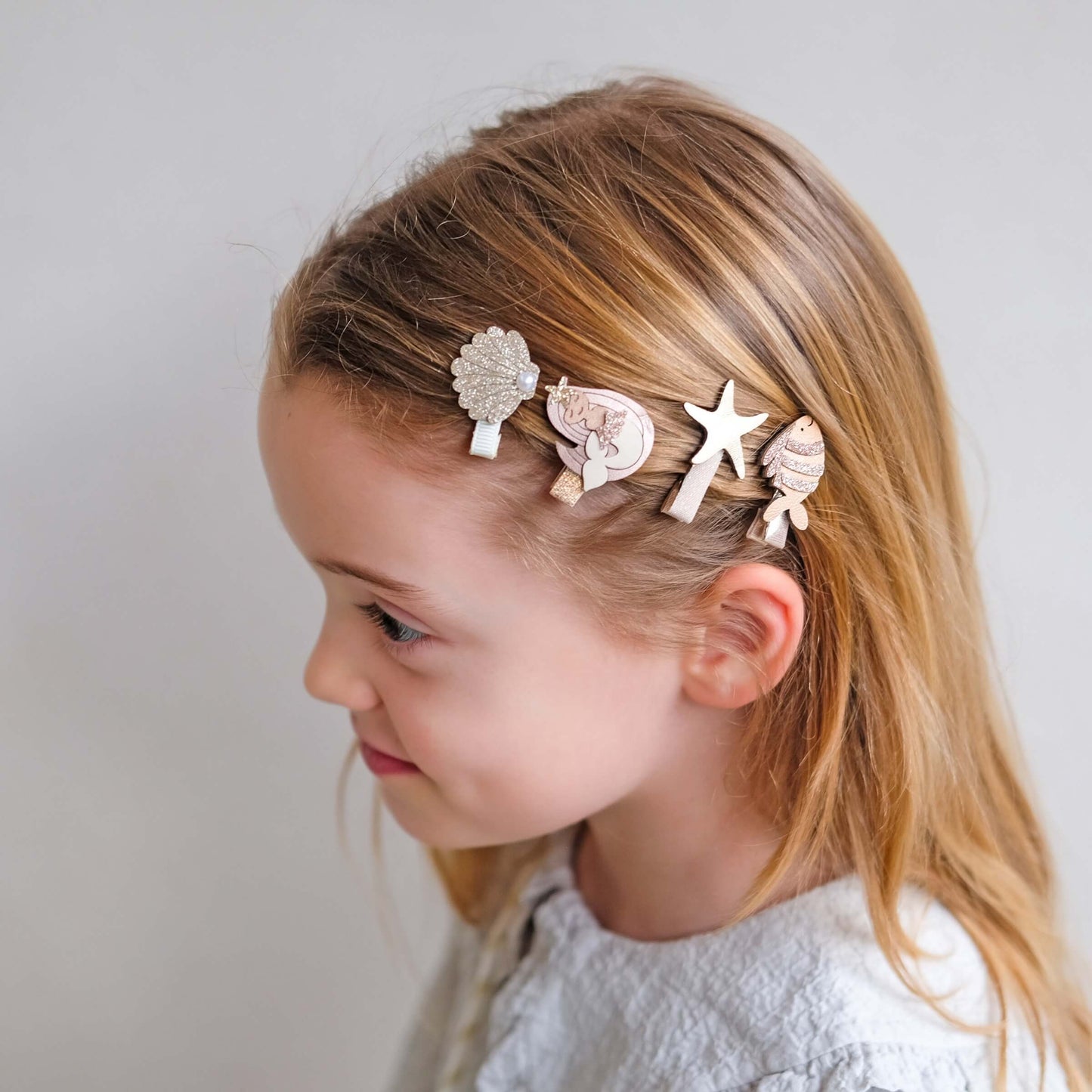 Mimi & Lula - Haarspangen "Mermaid", 8er Set