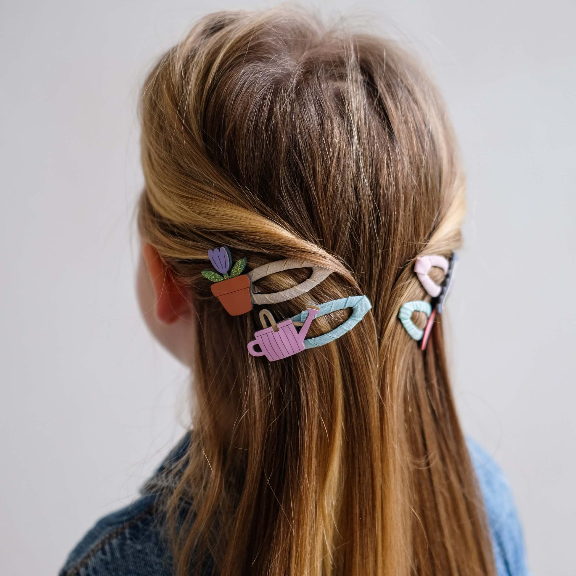 Mimi & Lula - Haarspangen "Gardening", 4er Set