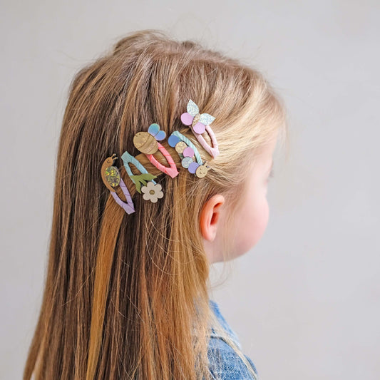 Mimi & Lula - Haarspangen "Beasts", 5er Set