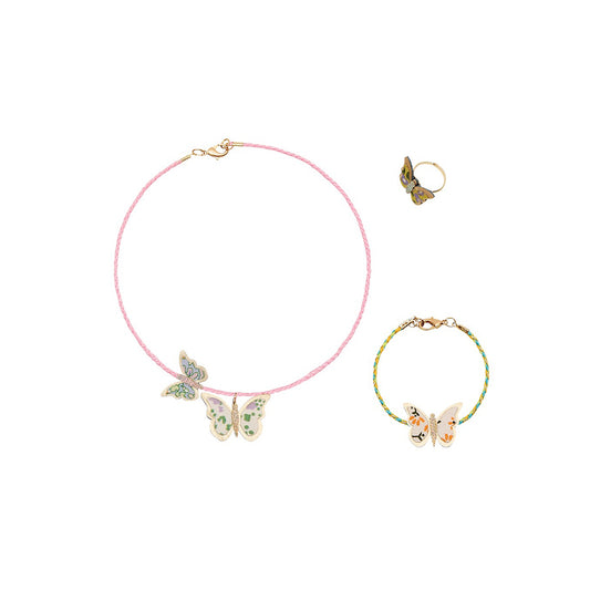 Mimi & Lula - Schmuck-Set "Butterfly", 3 tlg. 
