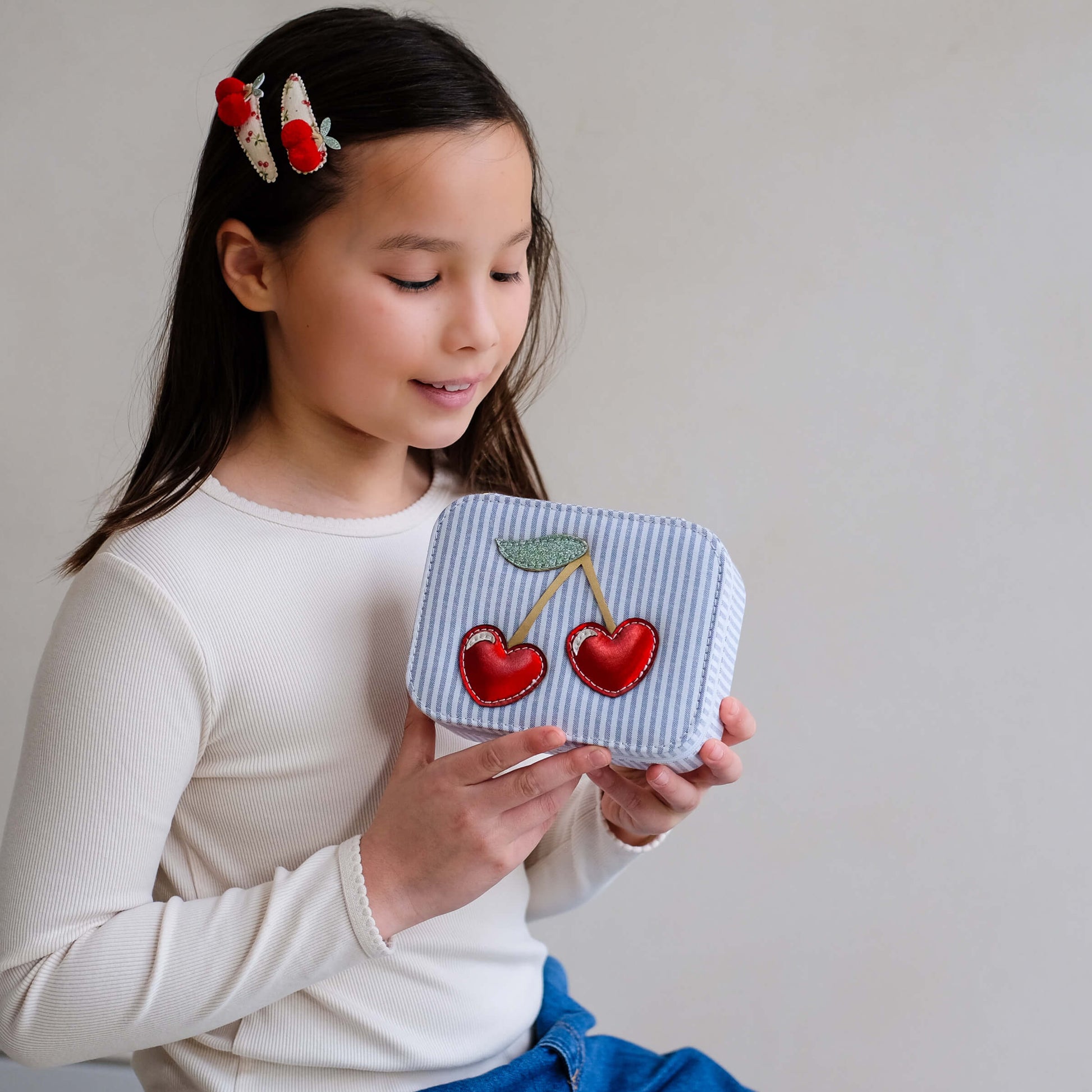 Mimi & Lula – Schmuckkästchen "Cherry", Schmuckbox & Schmuckschatulle